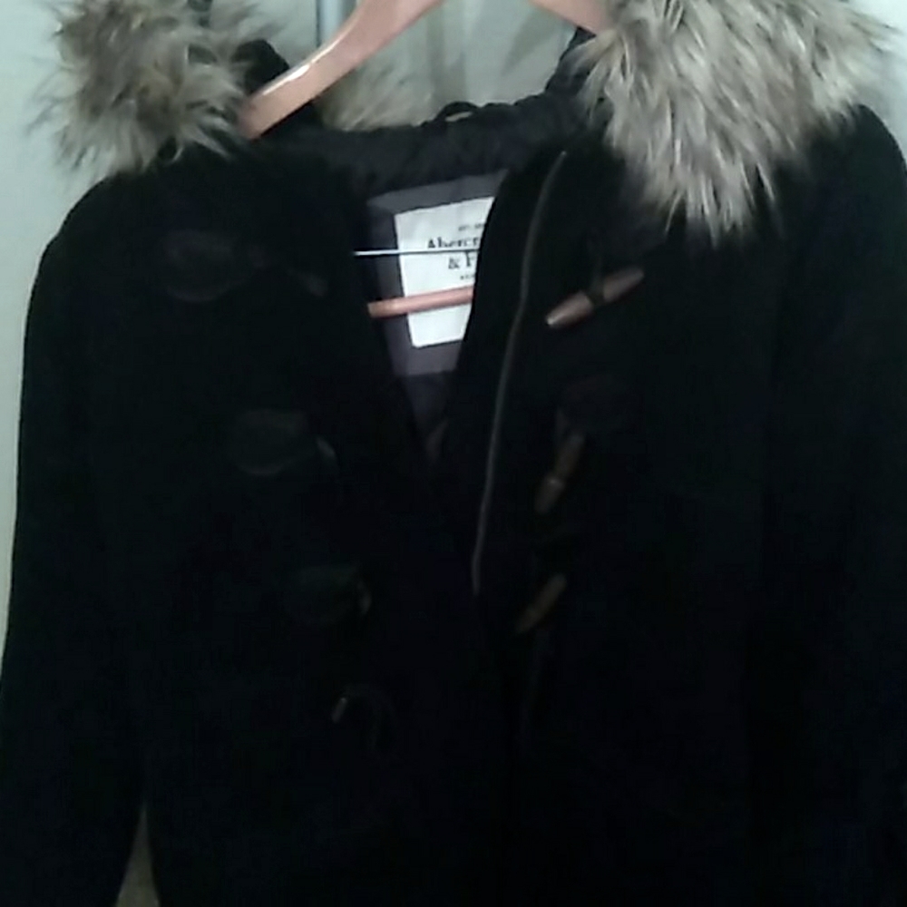 ABERCROMBIE & FITCH Chinchilla jacket